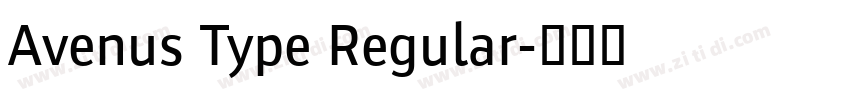 Avenus Type Regular字体转换 Avenus Type Regular字体转换